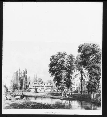 The château of Villeneuve l'Etang in the park at Saint-Cloud