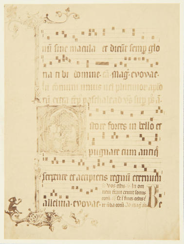 Copy of an ancient music manuscript Copy of an ancient music manuscript