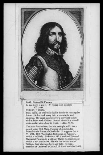 Colonel N. Fiennes