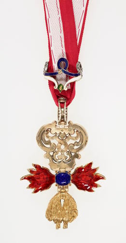 Order of the Golden Fleece; Badge of Prince Albert. Might have belonged to George IV