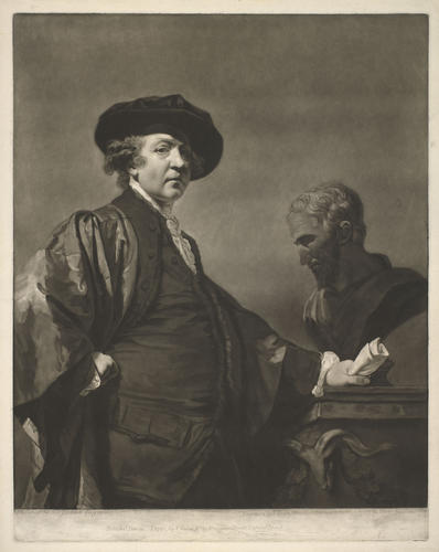 A self-portrait of Sir Joshua Reynolds