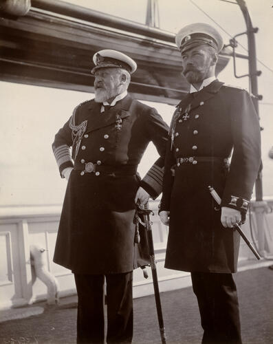 King Edward VII and Tsar Nicholas II