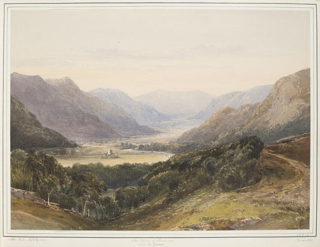 Valley of Braemar from the Carour