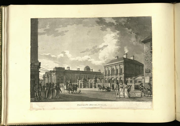 A Picturesque and descriptive view of the city of Dublin described in a series of the most interesting scenes taken in the year 1791 / by James Malton. With : A Brief authentic history from the earlie A Picturesque and descriptive view of the city of Dublin described in a series of the most interesting scenes taken in the year 1791 / by James Malton. With : A Brief authentic history from the earlie