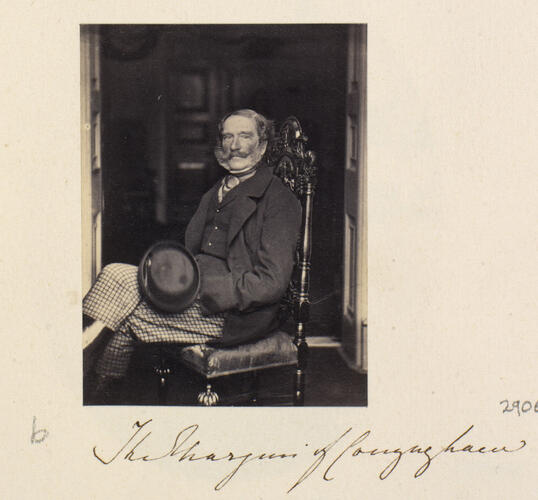 Francis, 2nd Marquess of Conyngham [Photographic Portraits Vol. 3/61 1856-1863]