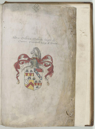 Dethick (Sir Gilbert) register of the Order of the Garter