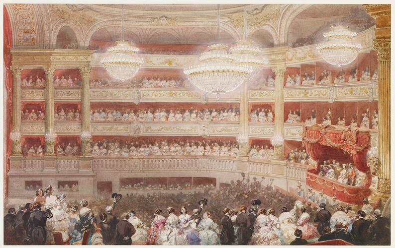 The Gala Performance at the Paris Opéra The Gala Performance at the Paris Opéra
