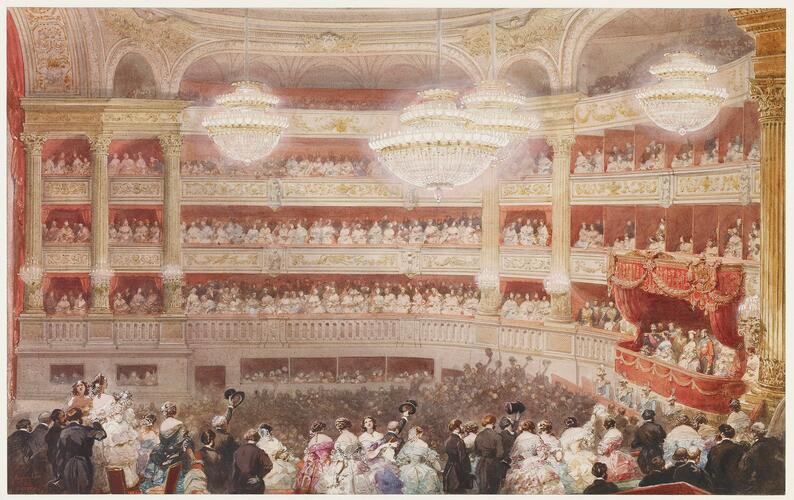 The Gala Performance at the Paris Opéra