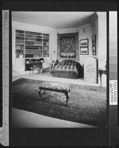 Bedroom, Fort Belvedere, Sunningdale. [Royal Residences 4. ]