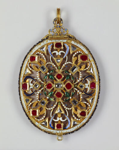 Locket containing hair of Charles I