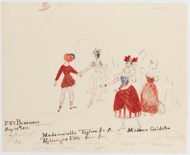Master: PRINCESS VICTORIA SKETCHES 1
Item: La Sylphide