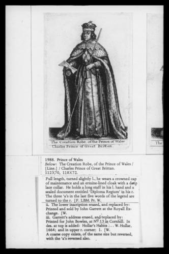 Prince of Wales - The Creation Robe : Charles Prince of Great Britain Prince of Wales - The Creation Robe : Charles Prince of Great Britain