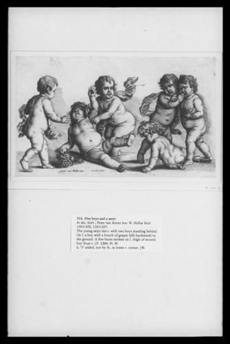 Five boys and a satyr