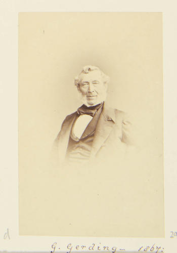 G. Gerding, 1867 (Page of the Backstairs to the Queen) [Photographic Portraits Vol. 4/62 1861-1876]