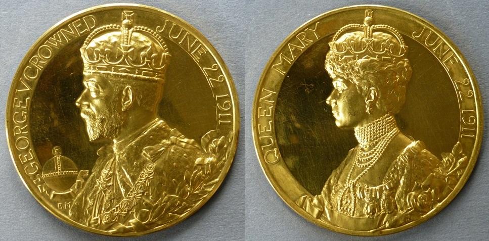 Medal commemorating the Coronation of George V Medal commemorating the Coronation of George V