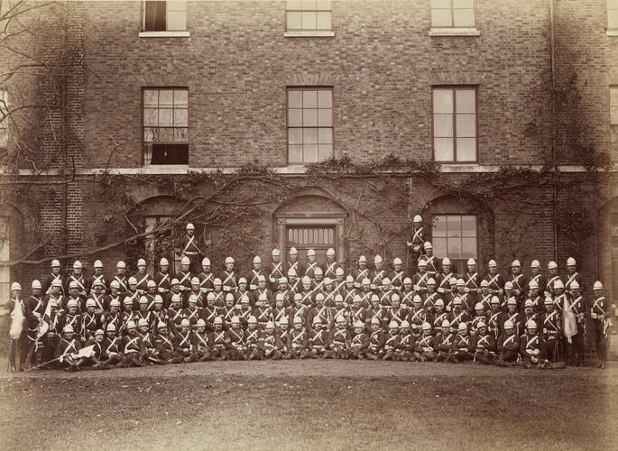 The Squadron of the 2nd Regiment of Life Guards which served in the Anglo-Egyptian War
