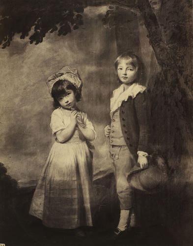 'Lord Stanley 13th Earl of Derby with his sister'
