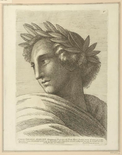 Master: Set of twenty-four heads from the 'Parnassus'
Item: Head of Virgil [from the 'Parnassus']