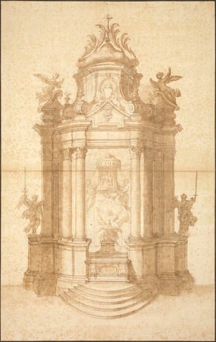 A design for an altar A design for an altar