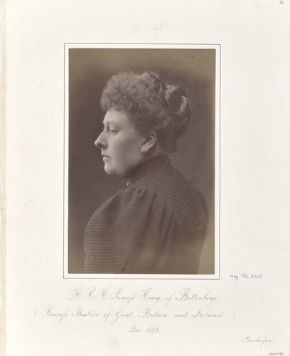 Beatrice, Princess Henry of Battenberg, 1893 [in Portraits of Royal Children Vol. 41 1893-1894]
