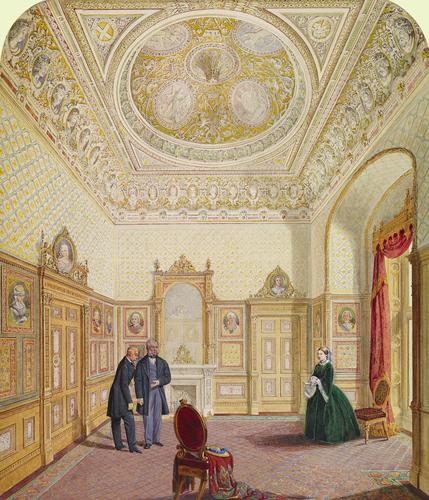 Windsor Castle: design for the Queen’s Audience Room