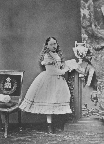 Princess Beatrice, March 1868 [in Portraits of Royal Children Vol. 11 1867-68]