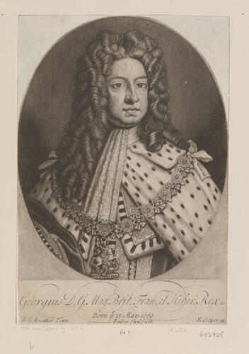 Georgius D. G. Mag. Brit. Fran. et Hiben. Rex &c