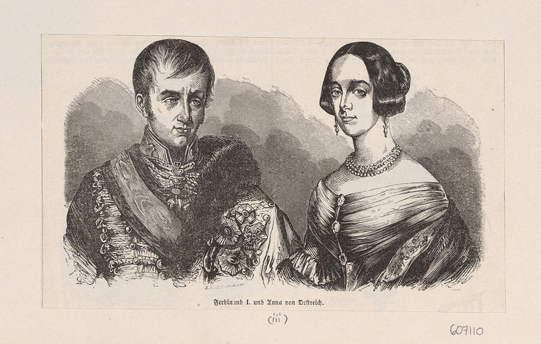 Ferdinand I. und Anna von Oestreich