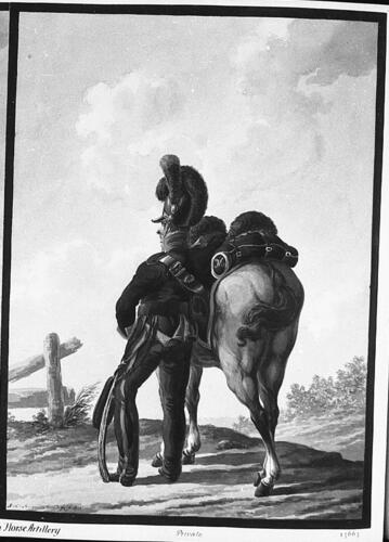 Bavarian Army. Private, Horse Artillery Bavarian Army. Private, Horse Artillery