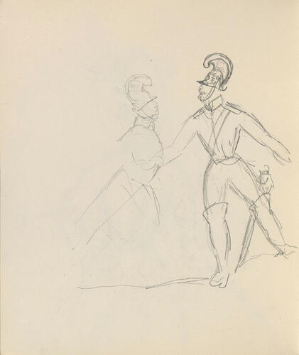 Master: Prince Albert's Sketch Book
Item: A soldier Master: Prince Albert's Sketch Book
Item: A soldier