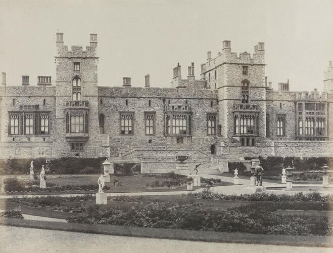 View of the East Terrace, Windsor Castle