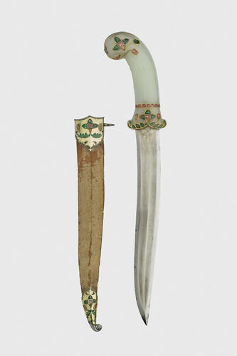 Dagger and scabbard Dagger and scabbard