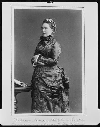 Victoria, Crown Princess of Germany, 1883 [in Portraits of Royal Children Vol. 29 1882-1883]