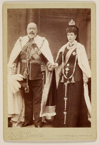 King Edward VII and Queen Alexandra, State Opening of Parliament, 1901