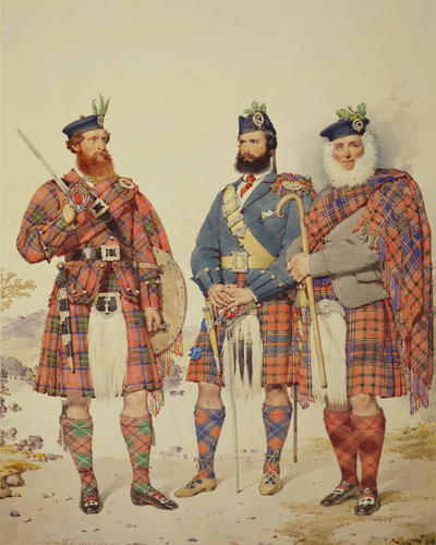 John Chisholm (b. 1839), Colin Cameron (b. 1843) and John Cameron (b. 1812)