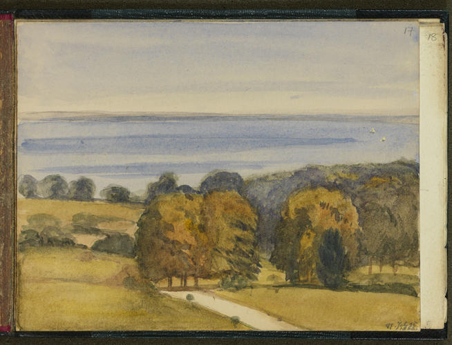Master: SKETCHES FROM NATURE V. R. 1854 TO 1861
Item: Osborne Bay