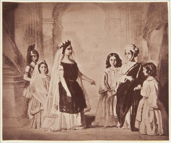 Queen Victoria's children as drawn by Queen Victoria Queen Victoria's children as drawn by Queen Victoria