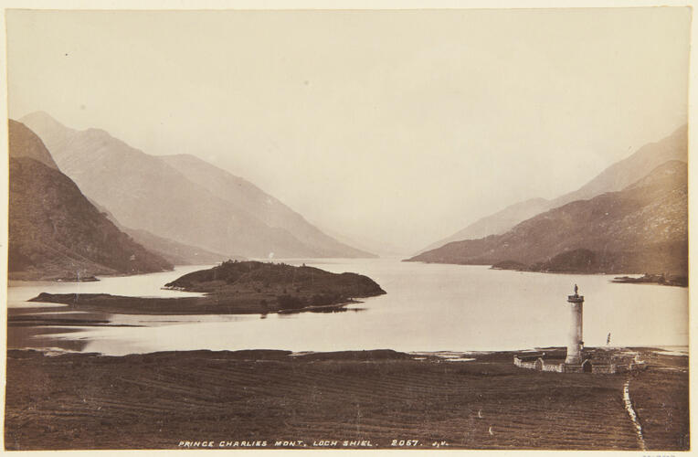 Prince Charlies Mont, Loch Shiel. [Album: Photographic Portraits, vol. 7/65 1892-1898]