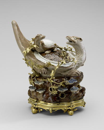 Master: Pair of pastille burners in the form of tortoises Master: Pair of pastille burners in the form of tortoises