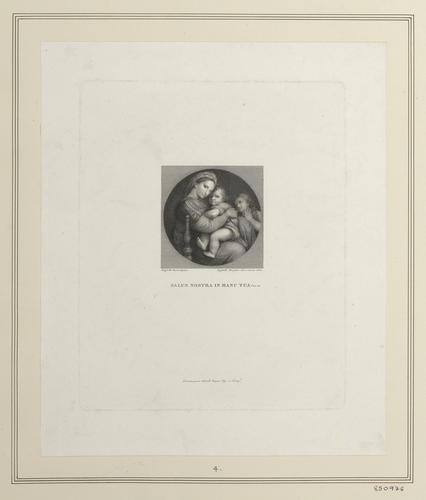 The Virgin and Child with the Infant Baptist [`The Madonna della Seggiola?]