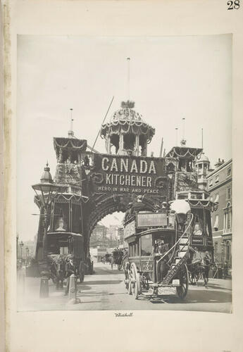 Decorated Arch on Whitehall