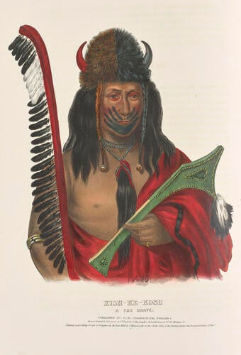 History of the Indian tribes of North America : with biographical sketches and anecdotes of the principal chiefs. Embellished with one hundred and twenty portraits from the Indian Gallery in the Department of War, at Washington ; v. 2 / by Thomas L. M'Kenney. . . and James Hall