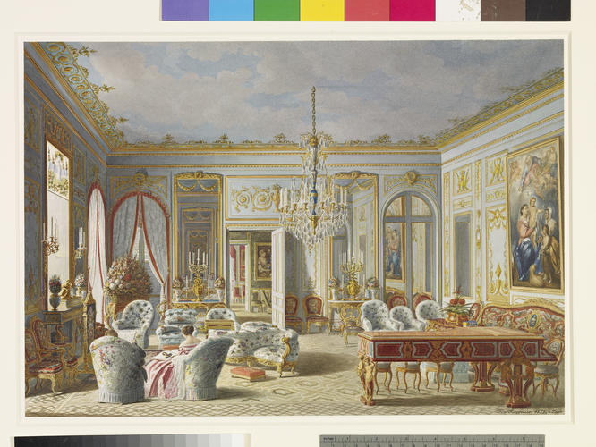 Queen Victoria's drawing room at Saint-Cloud