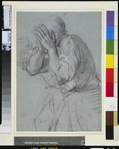 Study for one of the fighters accompanying Perseus in ‘Perseus and Phineus’ Study for one of the fighters accompanying Perseus in ‘Perseus and Phineus’