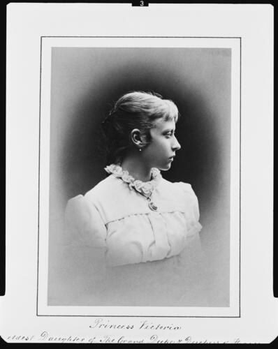Princess Victoria of Hesse, 1877 [in Portraits of Royal Children Vol. 22 1877-78]