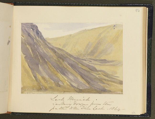 Master: SKETCHES FROM NATURE V. R. 1862 TO 1864
Item: Loch Muick
