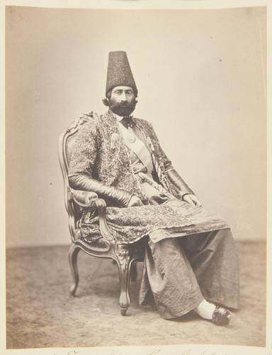 Ferouk Khan, Persian Ambassador, Paris 1857 [Photographic Portraits Vol. 2/60 1852-1859]