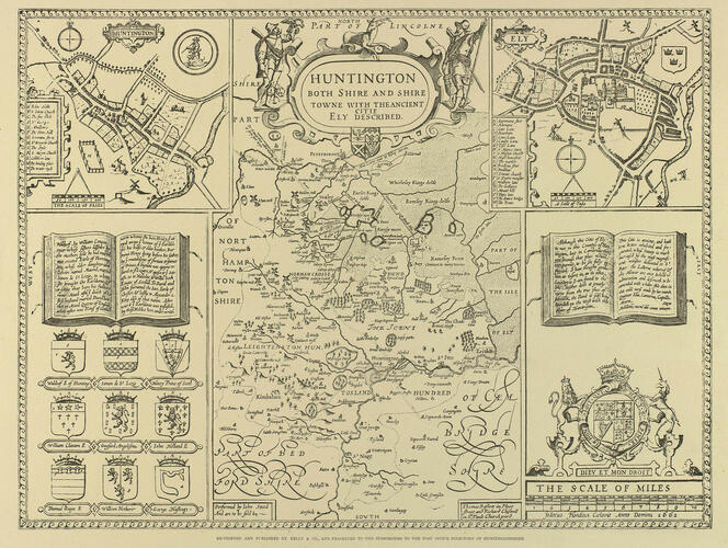 Huntington; both Shire and Shire Towne with the Ancient Citie Ely Described