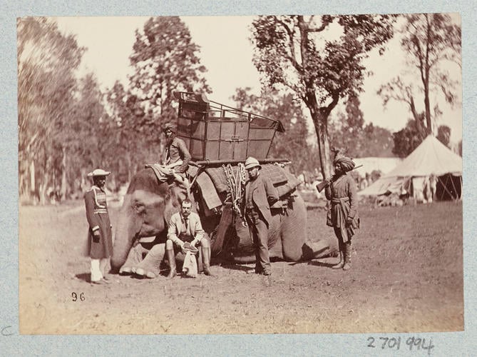 Lord Carrington and Elephant: Prince of Wales Tour of India 1875-6 (vol. 6) Lord Carrington and Elephant: Prince of Wales Tour of India 1875-6 (vol. 6)