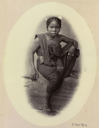 Portrait of a Batak woman Portrait of a Batak woman